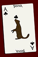 Ormalinina intava Yanna na kartě