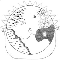 Kraj kolem Daegova chrámu