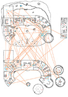 Mapa portálů v zámku